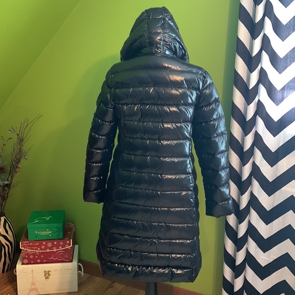 Moncler Moka Water Resistant Long Hooded Down Puffer Parka - Picture 7 of 15